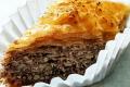 Baklava with walnuts, one piece